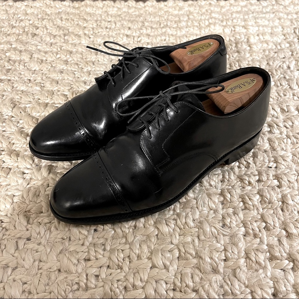 Crockett & Jones Black Calf Oxford Shoe- Size 9 UK